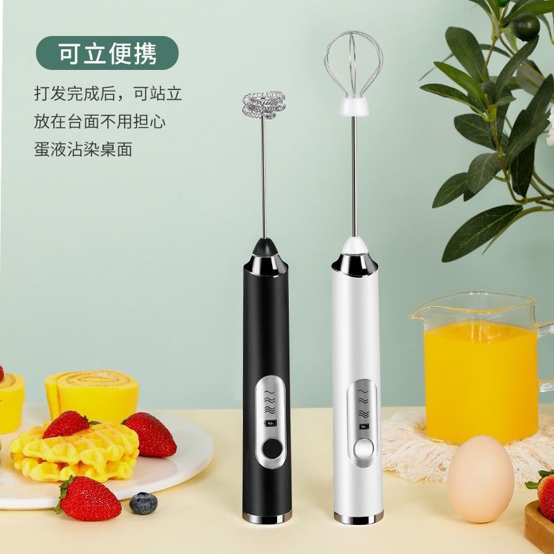 Cross-border hot sale electric egg beater egg white separator milk blender handheld wireless cream cake blender