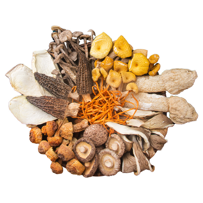 Yunnan specialty 100g colorful mushroom soup package wholesale contains 9 kinds of nutrition mushroom factory direct delivery one-piece delivery