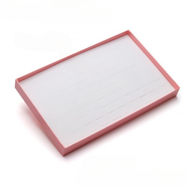 Jewelry Desktop Cover Factory Storage Ring Hundred Tray Discovery Box Display Earring Box Spot Wholesale Box Belt