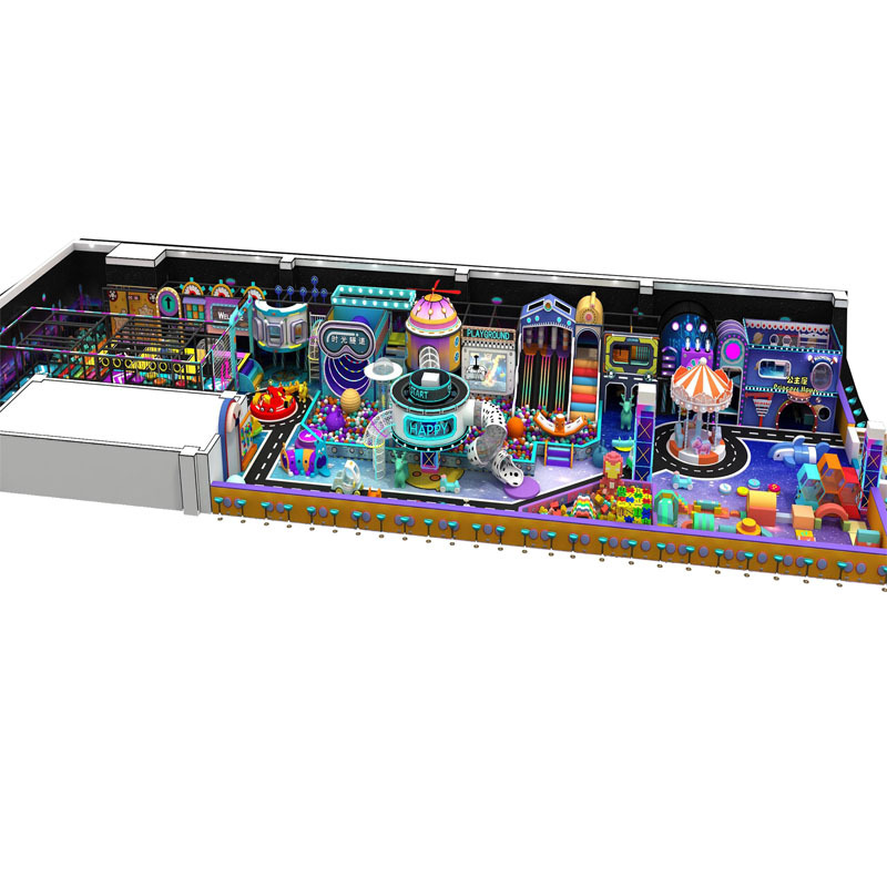 Spain naughty castle children's playground manufacturers indoor Canadian children's playground equipment accessories