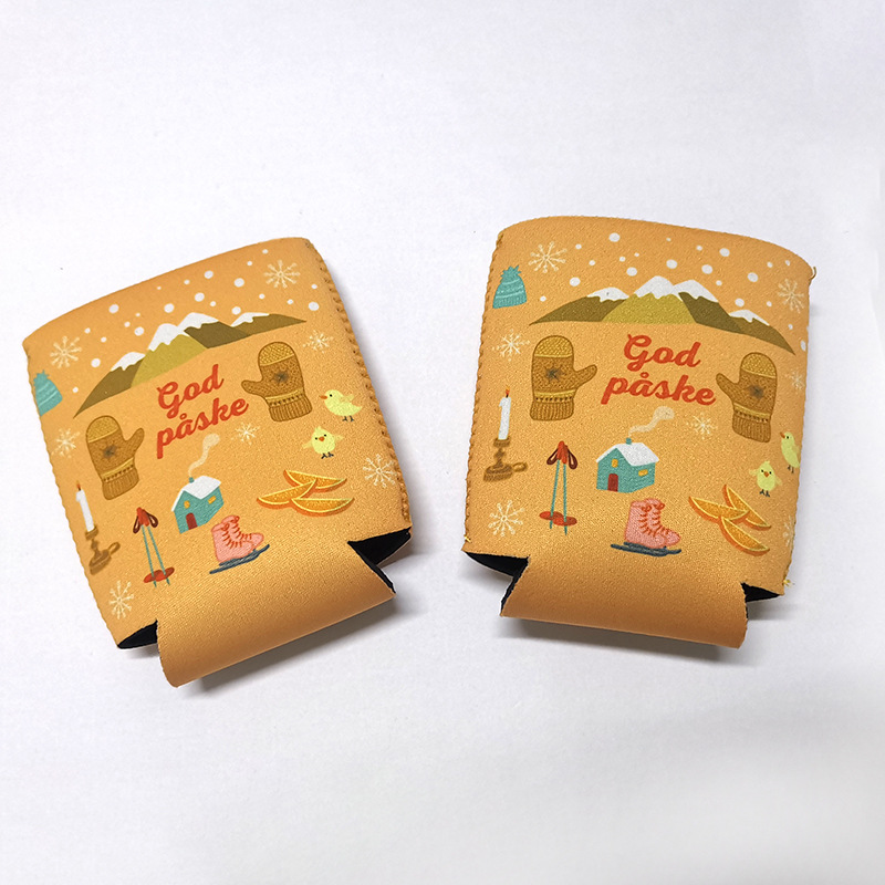 Diving material material cup cover can add LOGO European and American hot-selling neoprene beer cola pop can insulation cover
