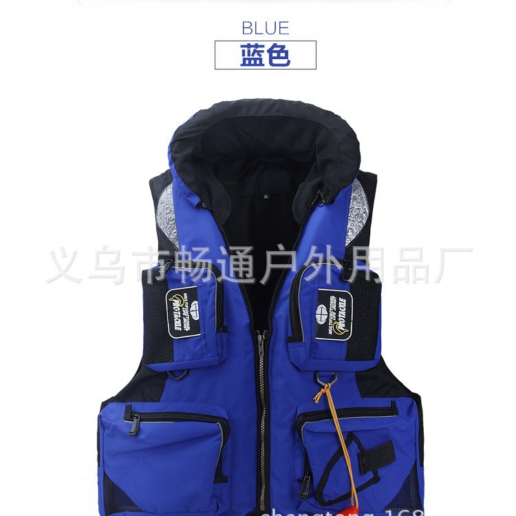 Protackle sea fishing life jacket detachable multi-pocket fishing vest large buoyancy rock fishing life jacket adult