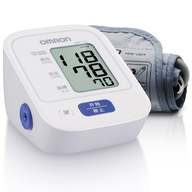 Ohmron HEM-7124 blood pressure measuring instrument household blood pressure measuring instrument upper arm intelligent electronic sphygmomanometer