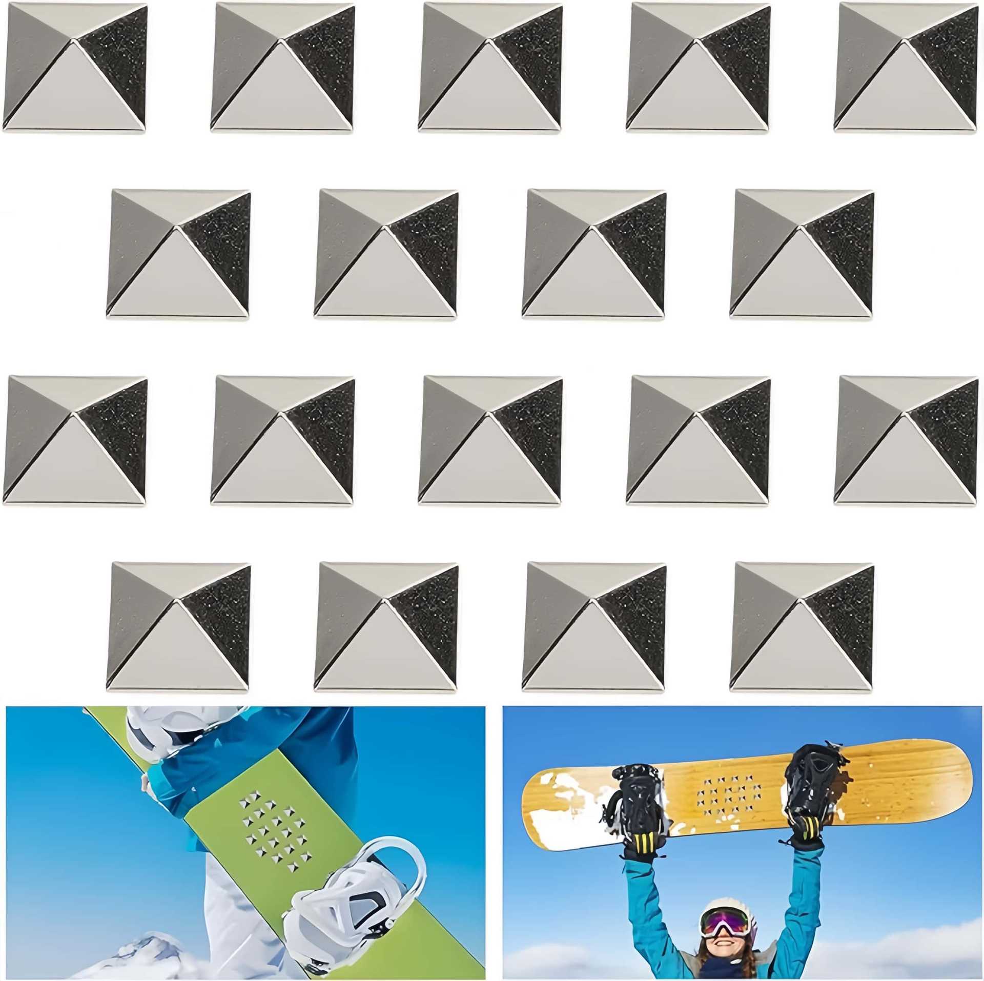 Amazon Snowboard Treadle Pad Pyramid Nail Anti-Slip Snowboard Treadle Pad Snowboarding