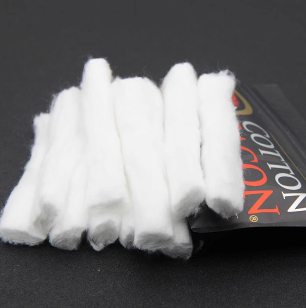 Wholesale Bacon Cotton Bacon 2.0 Natural No Bleach No Odor Organic Oil Guide Oil Storage Gold Standard Cotton