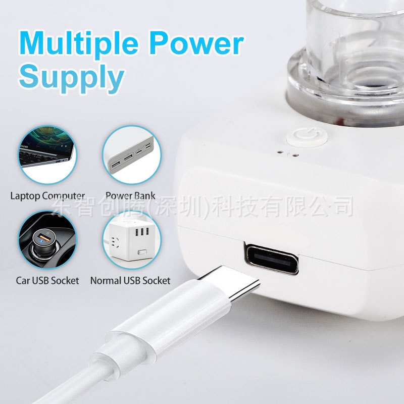 Compact Mini Hsk-W005 Atomizer Ultrasonic Portable Micro Mesh Atomizer Mini Atomizer for Kidsren and the Elderly