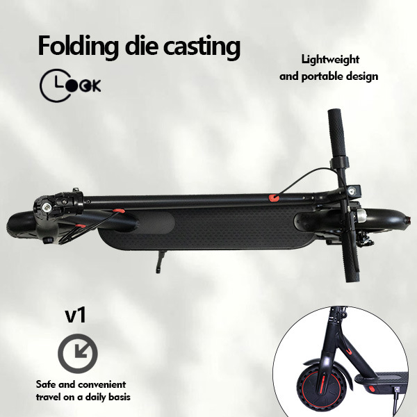 Cross-Border 8.5inch Electric Scooter Outdoor Portable Electric Vehicle Adult Scooter Folding Electric Scooter