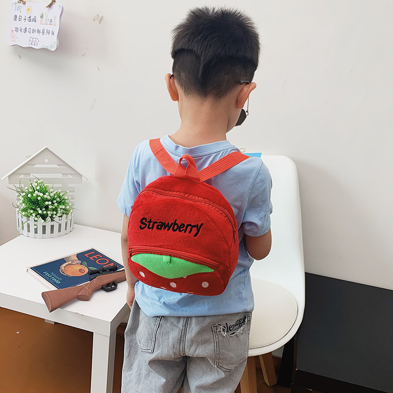 Cute Baby Children's Plush Backpack Kindergarten Early Education Small Backpack Doll Cartoon Dropshipping