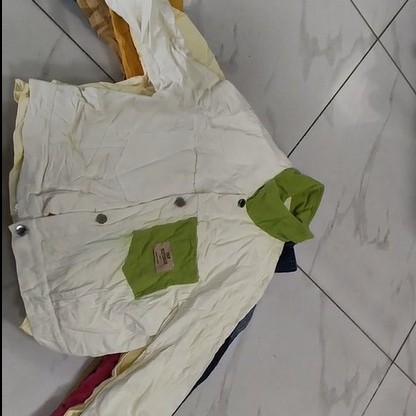 Second-Hand Clothes, Old Export, Africa, Southeast Asia, Live Supply, Denim Jacket, Classic, Fashionable and Durable