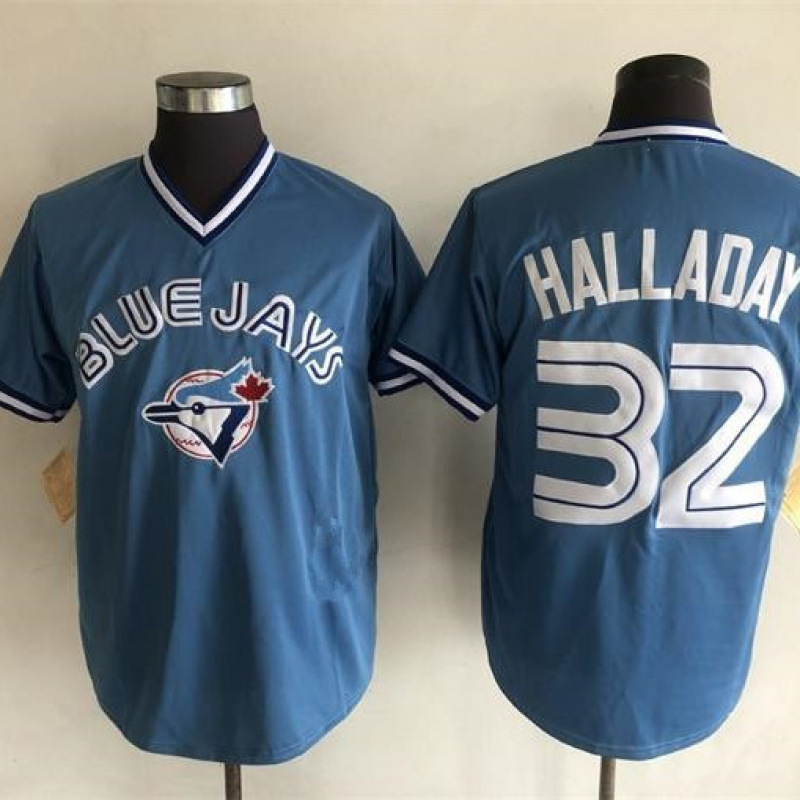 Retro Baseball Jersey Toronto Blue Jays Toronto Blue Jays Jersey Embroidered Baseball Suit