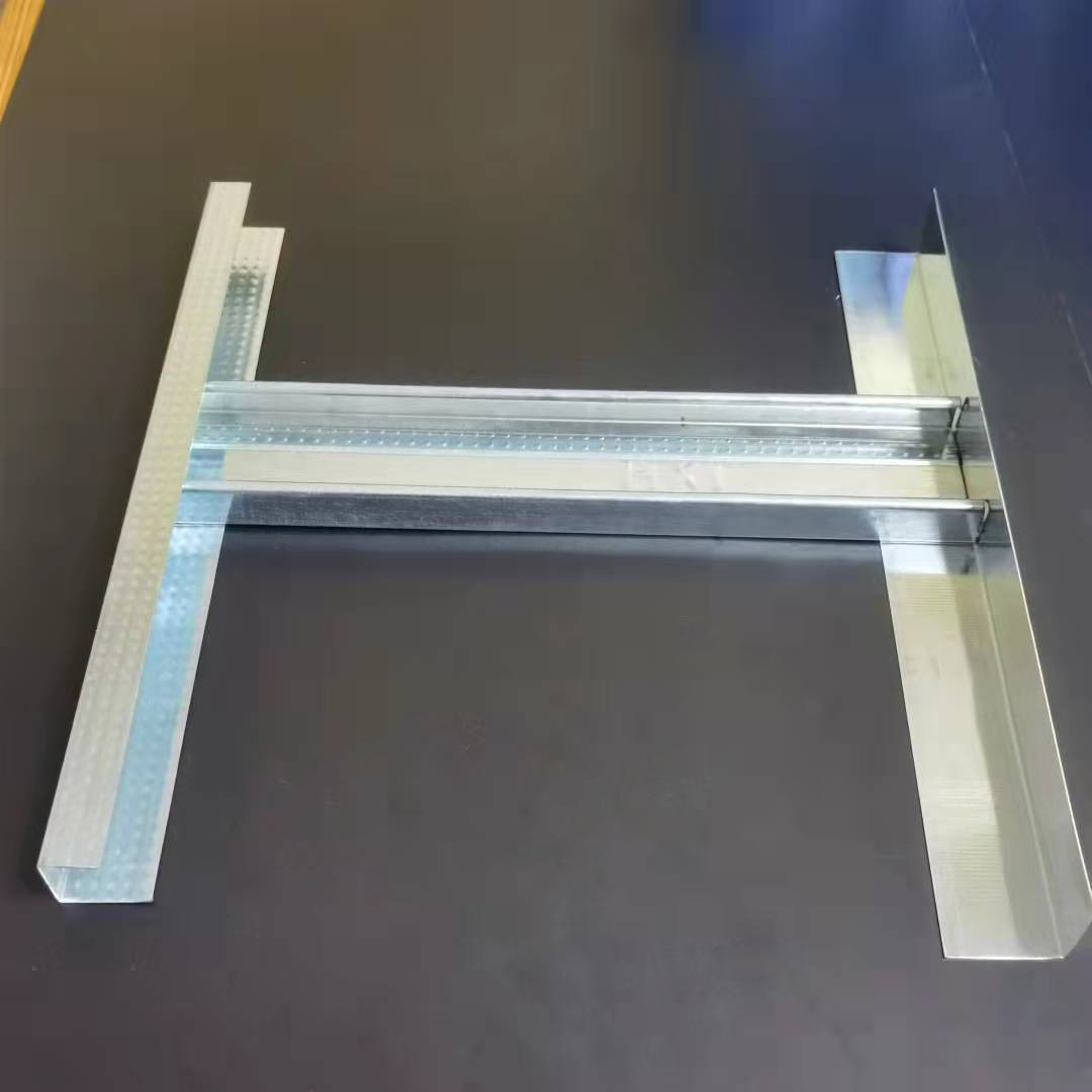 Guangzhou Galvanized Light Steel Keel Trimming Corner Right Angle Ceiling Partition Keel Gypsum Board Manufacturer Direct Sales Wholesale