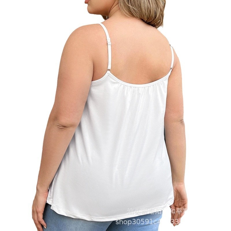 Cross-border Sling Female Pregnant Women Vest Belt Chest Pad Wear-free Bra One-piece Breastfeeding plus size Underwear Loose Inner Wear T-shirt