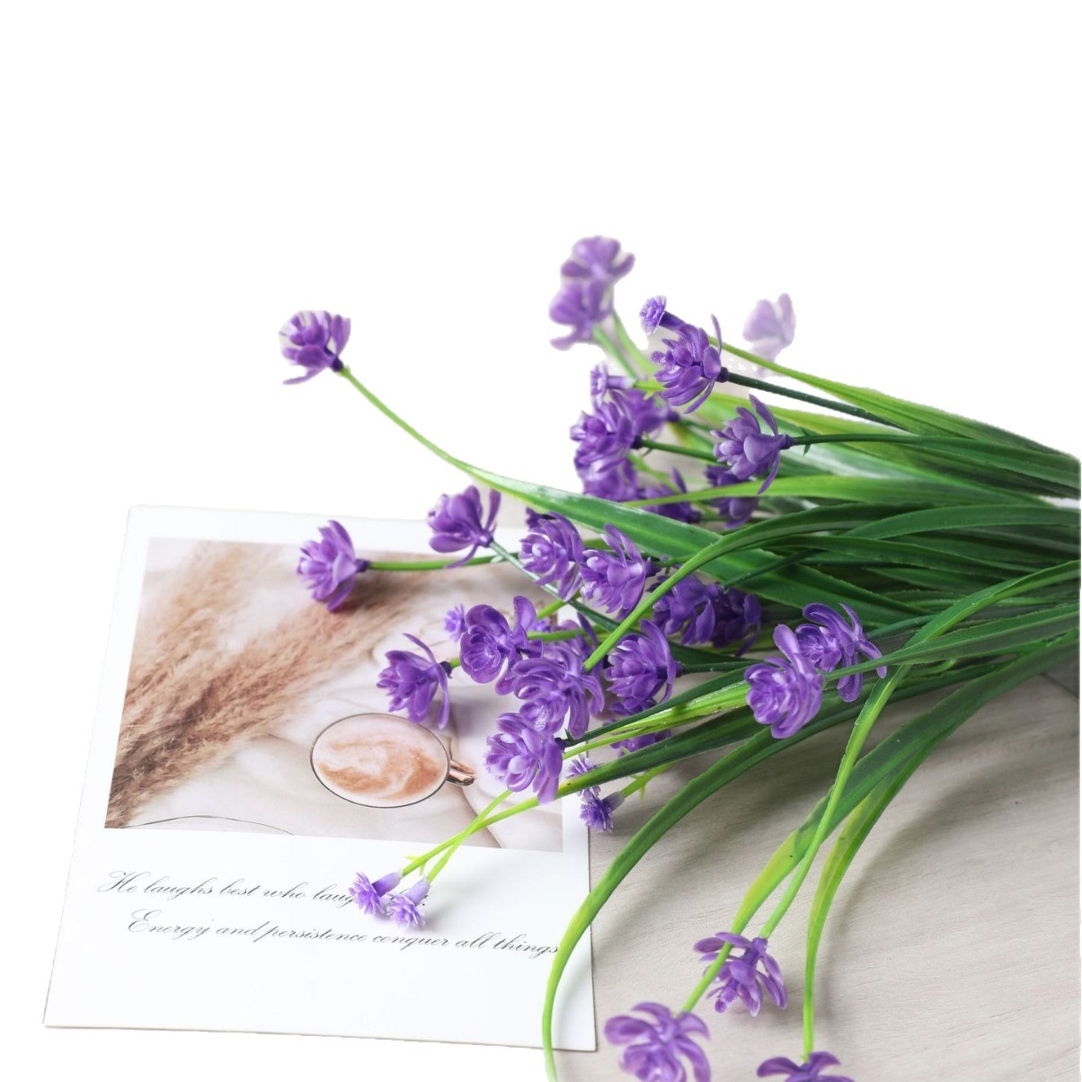 Amazon Seven-Headed Spring Grass Camellia Home Indoor Decoration Artificial Flowers Bulk Delivery Express Delivery Negotiable for Mix and Match Packaging