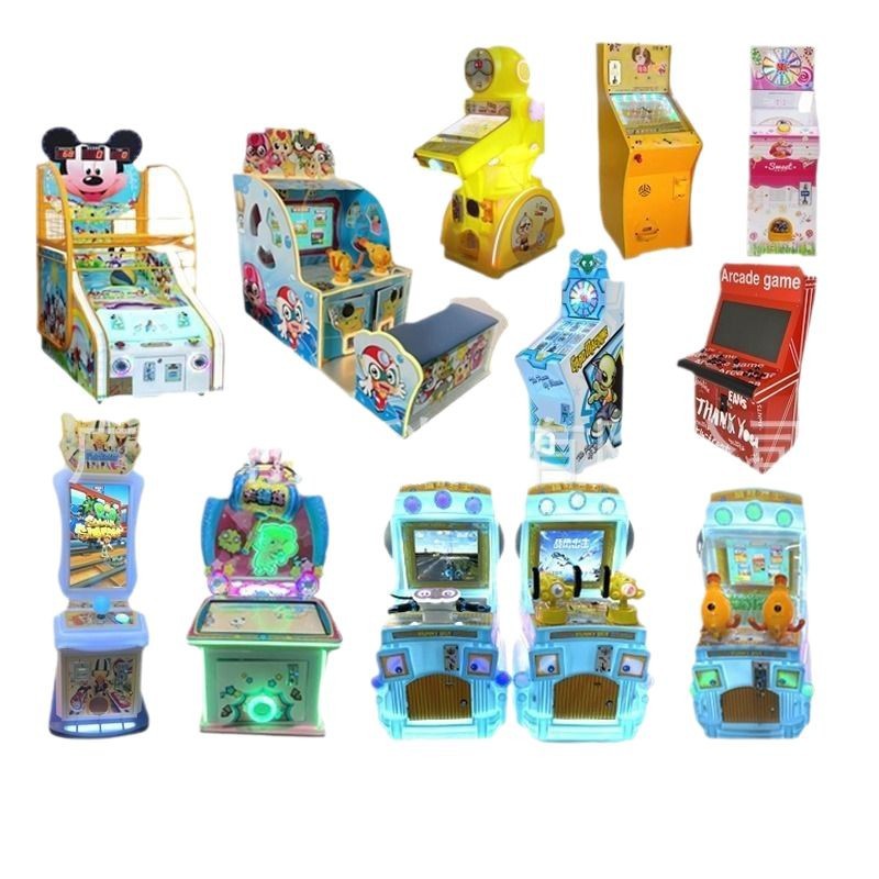 Children's Playground, Shopping Mall, Video Game Equipment, Whack-A-Mole Shooting Puzzle Game