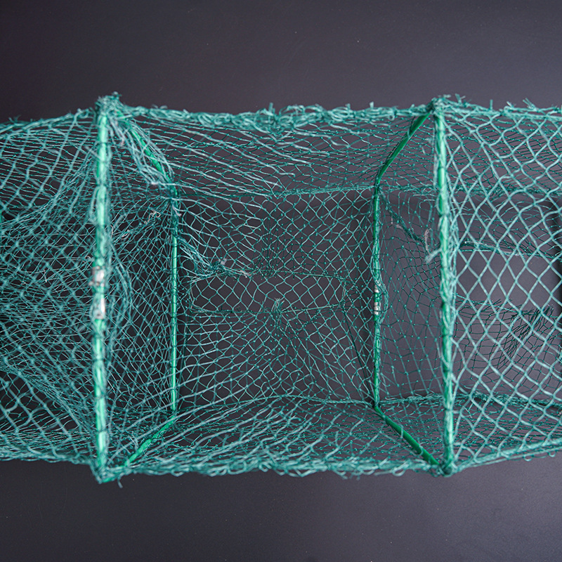 Shrimp cage fishing cage crab loach cage culture folding fishing net nylon bold knotted lobster net fishing cage