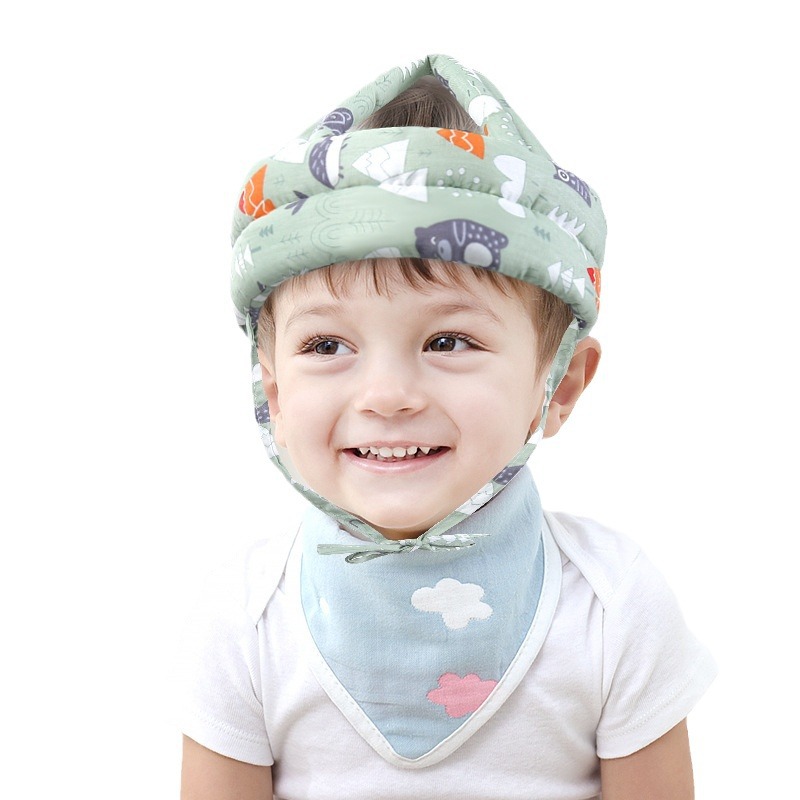 Baby Head Pillow, Anti-Fall Artifact, Head Protection Pad, Summer Anti-Collision Head Learning to Walk, Baby All-Season Toddler Hat