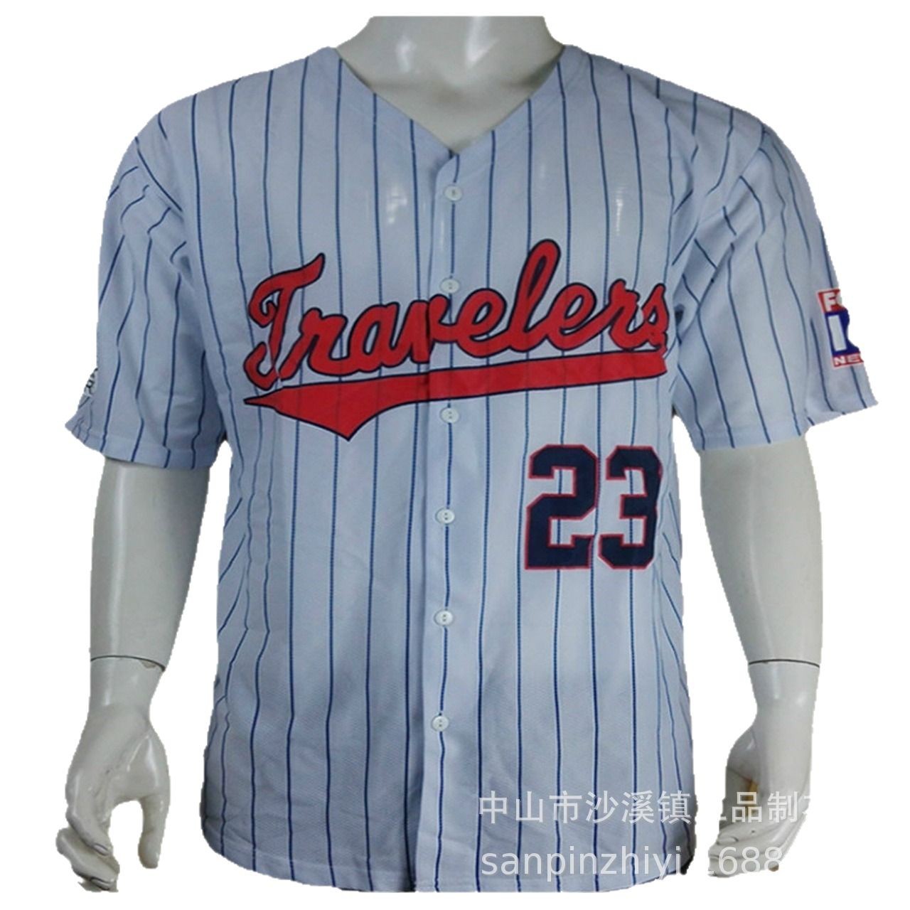 Foreign trade factory processing custom polyester moisture wicking baseball shirt professional baseball league fans baseball shirt
