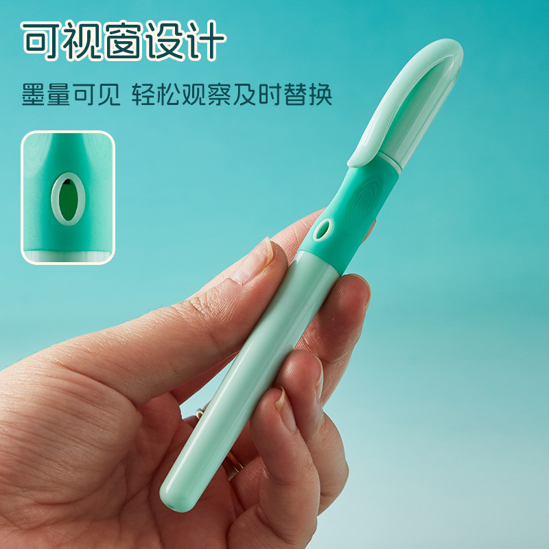 Manufacturer Wholesale Pen for Primary School Students, Excellent Grip Pen, Third Grade Replaceable Ink Bag, Calligraphy Pen