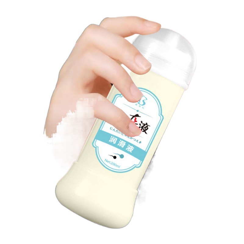 Simulated Semen Lubricant for Men and Women, Vaginal and Anal Brushed Semen Lubricant for Gay Backcourt Use