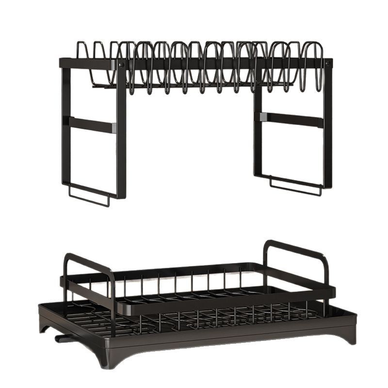 Cross-border Kitchen Multi-functional Dish Rack Bowl Shelf Kitchen Countertop Dish Rack Small Storage Dish Rack