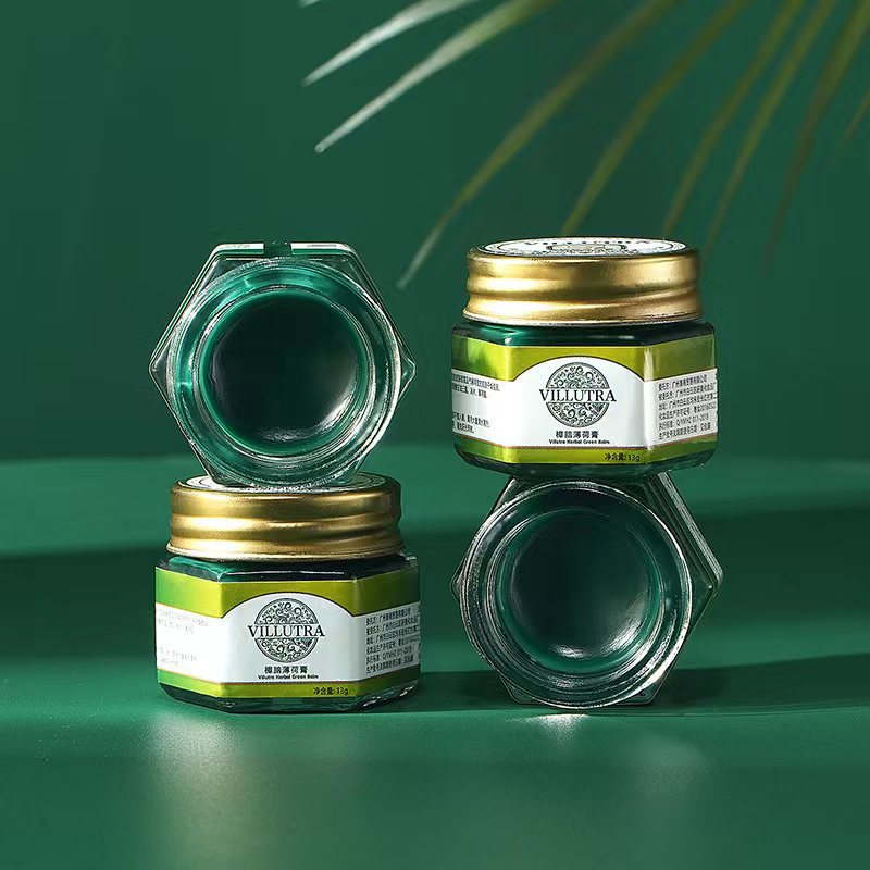 Thailand V Brand Mosquito Cream VILLUTRA Mint Cream to Repel Mosquitoes and Relieve Itching