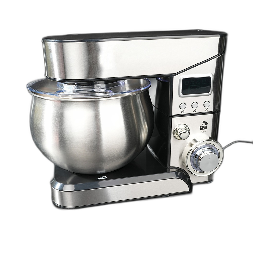 Foreign Trade Multifunctional 5L Household Chef Machine Stainless Steel Kitchen Machine Kneading Machine Mixing Flour Egg Making Machine