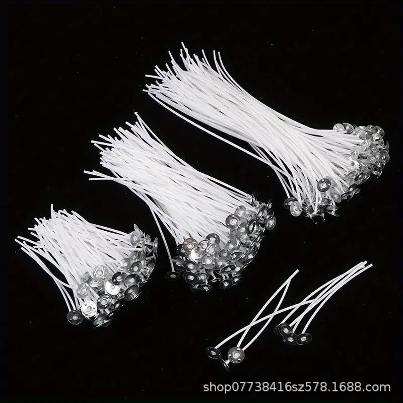 Cross-border direct supply of wax core tightly woven candle wick butter lamp wick candle diy material 100pcs