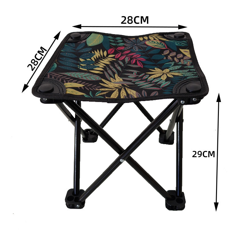 Mazar Folding Stool Fishing Chair Portable Outdoor Equipment Breathable Little Mazar Stool Small Bench Folding Leisure Chair