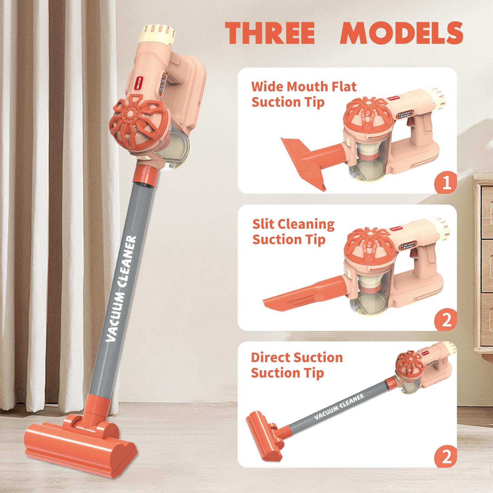 Cross-border children play house simulation electric vacuum cleaner sweeping cleaning cleaning toys suit