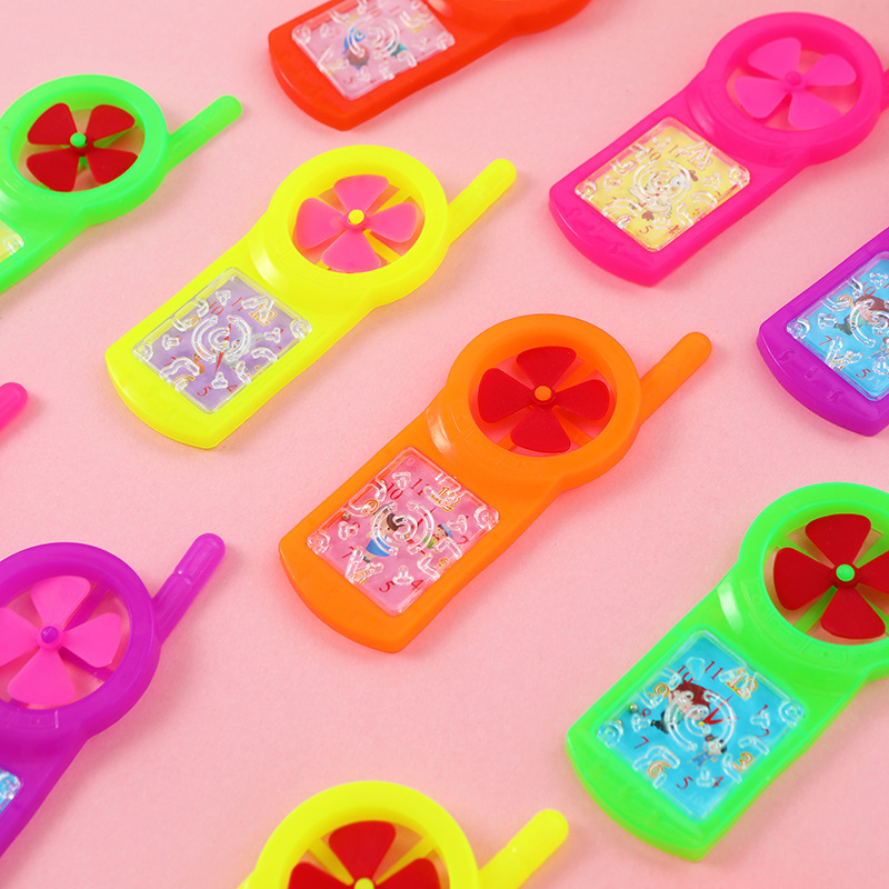 New mobile phone windmill plastic children's toys educational toys kindergarten small gifts fun toys toys wholesale