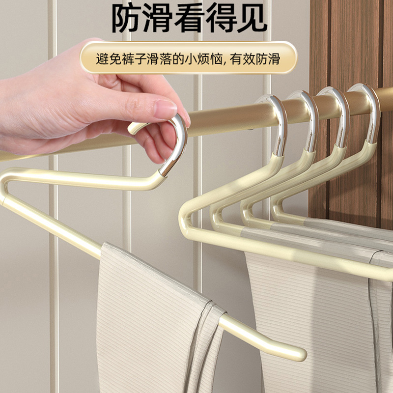 Вешалка для брюк в форме гуся, бесшовный пластиковый зажим, оптовая вешалка для одежды