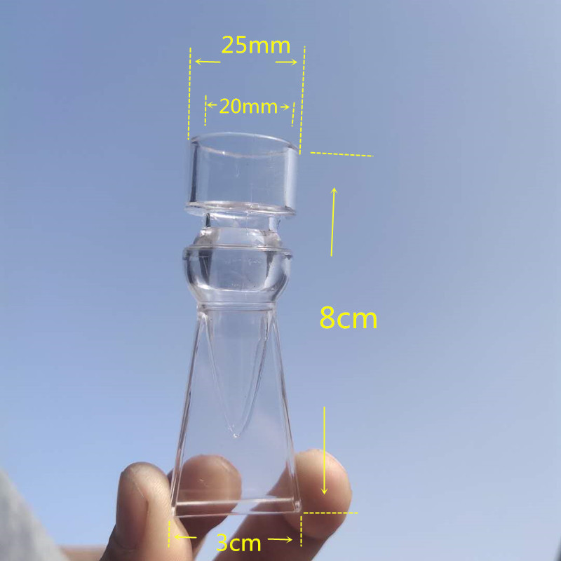 Fish tank new HD transparent universal duckbill pc plastic duckbill transparent acrylic outlet nozzle