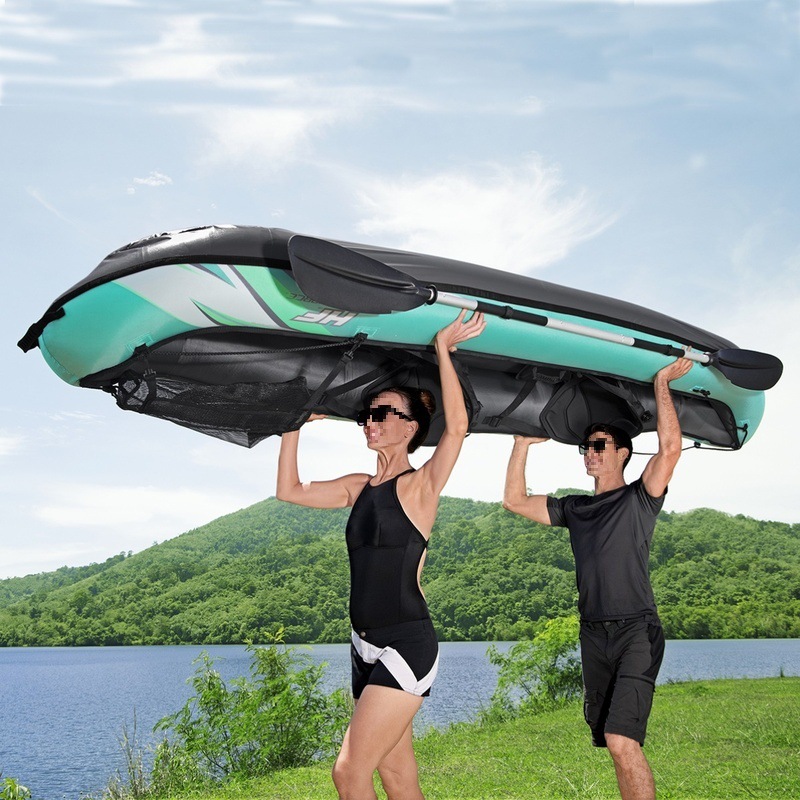 Rubber Boat Fishing Boat Air Cushion Inflatable Boat Fishing Boat Three-Person Bestway Double Inflatable Canoe Canoe