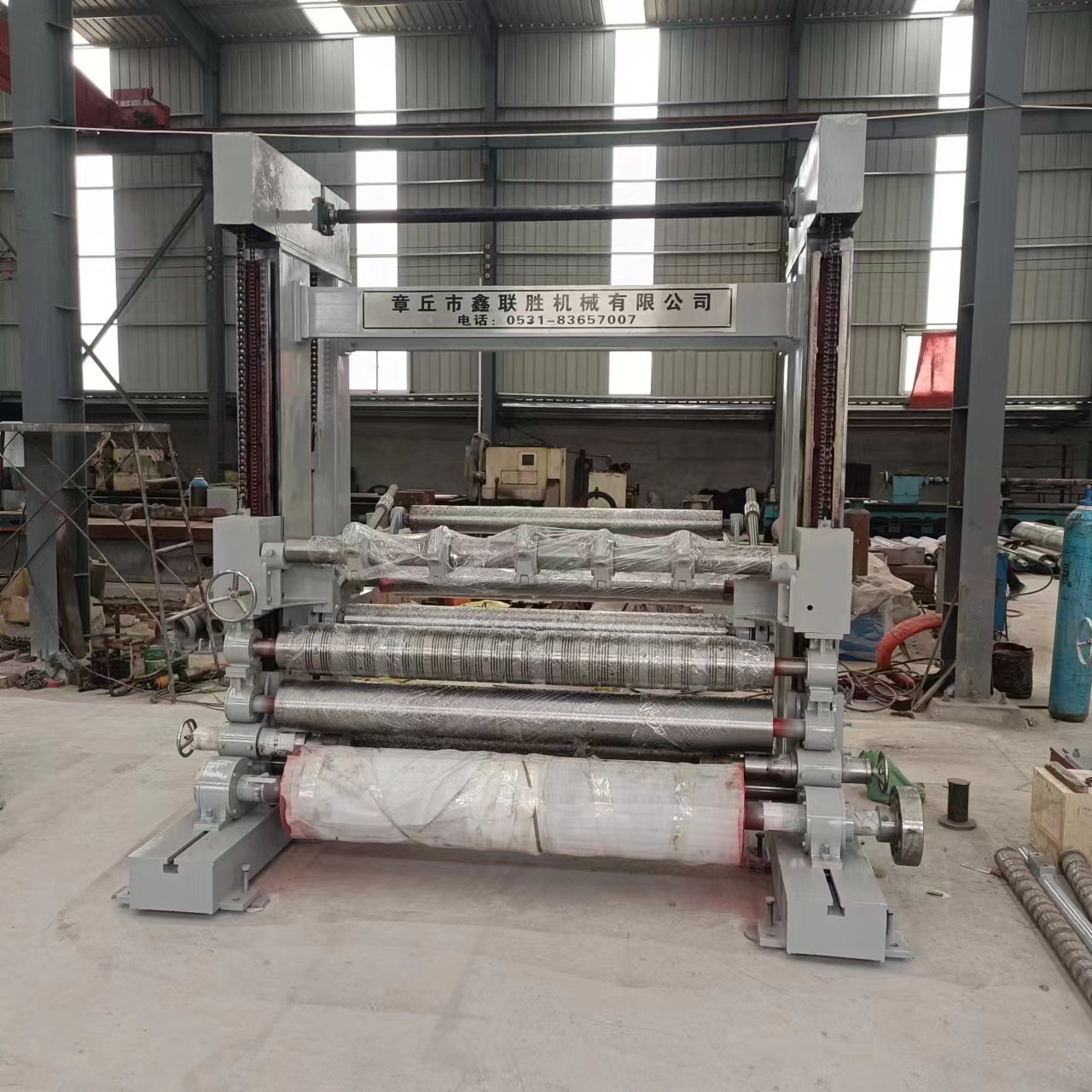 Прямая поставка машины для крафт-бумаги, полный комплект оборудования, малый длинный сетевой многослойный перемотчик гофрированной бумаги 1880