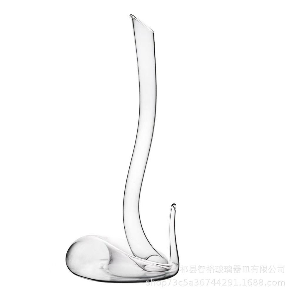 Serpentine Decanter Glass Wine Wine Quick Dispencer Wine Jug Personalized Creative Home in stock