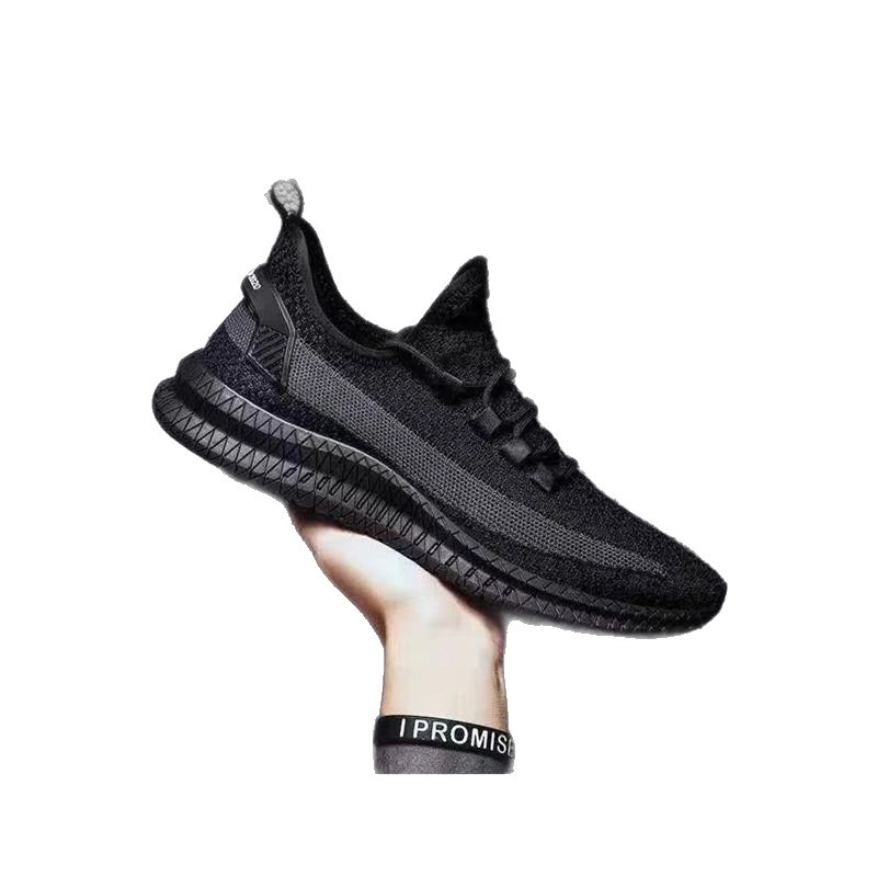 2024 Men's Style Sports Shoes Casual Shoes Non-Slip Wear-Resistant Breathable Plaid Single Shoes Cotton Shoes