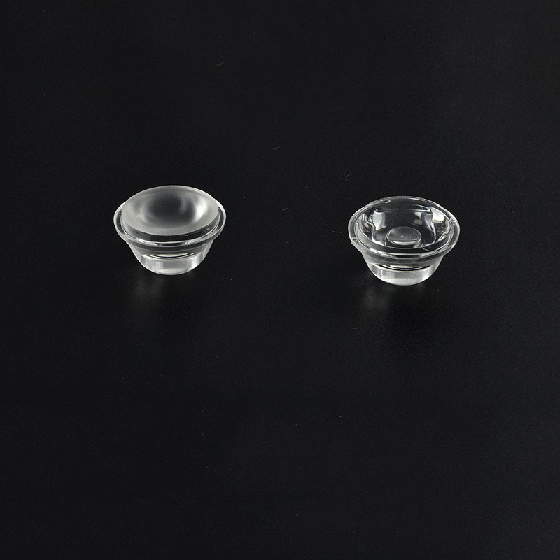 Led Lens Single 20mm 90 Degree 120 Degree Glossy Lens 1W High Power Imitation Lumens Lens Acrylic