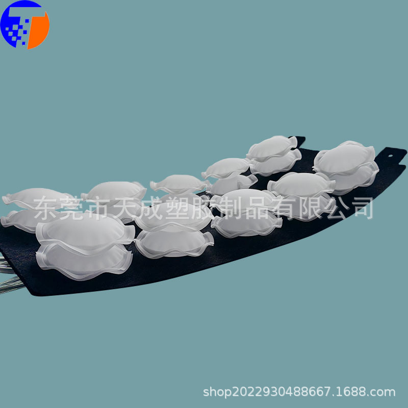 TPU car seat back airbag 10-point lumbar massager massage airbag inflation manufacturer