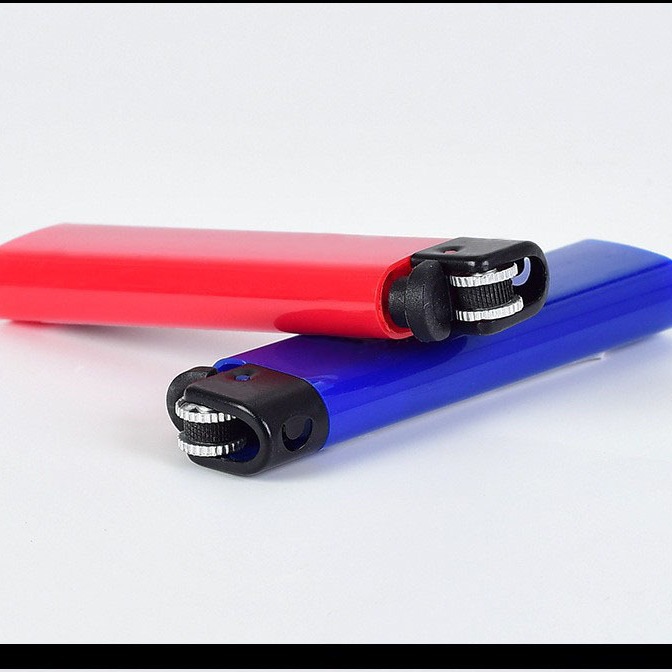 New grinding wheel lighter disposable lighter manufacturers wholesale open flame advertising machine printing logo printing