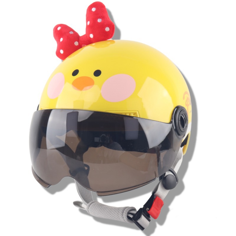 Helmet Electric Car 3C Summer Helmet Class A Parent-child Helmet Children's Helmet Cartoon Cute Adult Motorcycle Helmet Lady