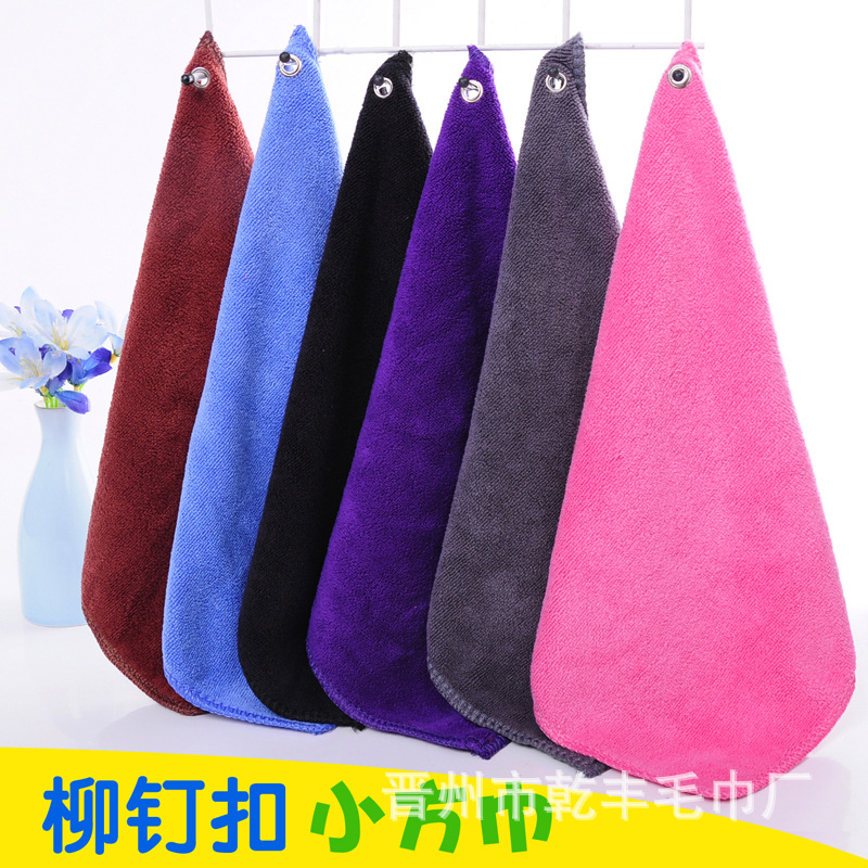 Мягкое впитывающее полотенце Willow Nail Buckle маленькое квадратное для гольфа специальное полотенце новая рекомендация продукта