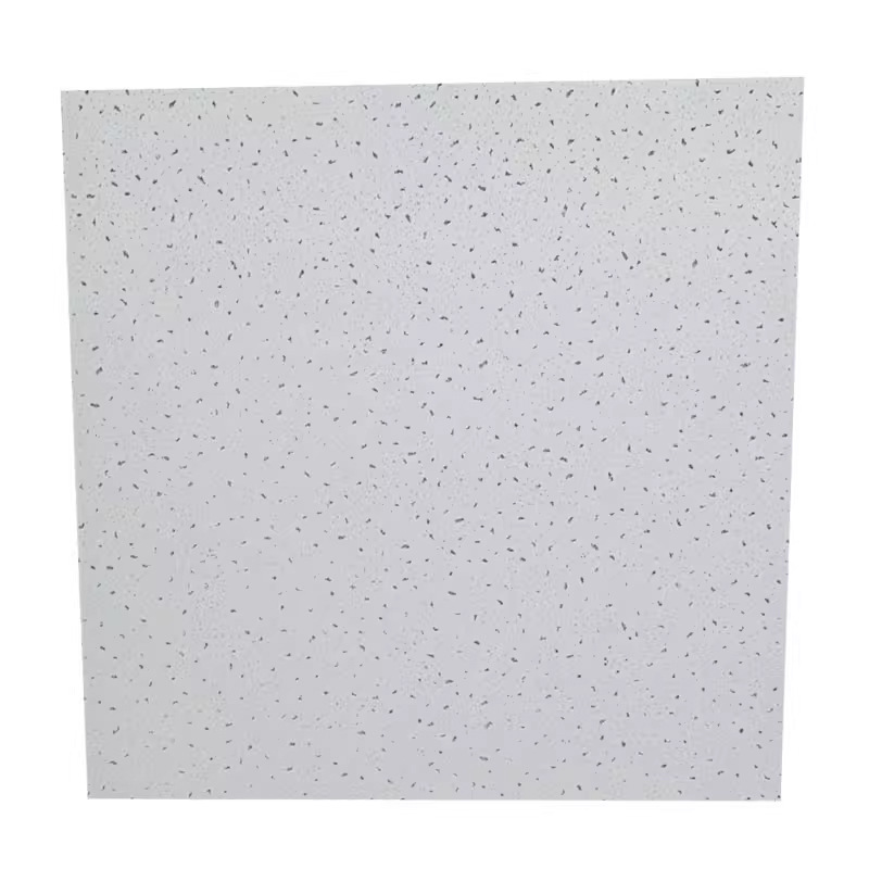 Manufacturer Decorative Mineral Wool Board Ceiling Sound-Absorbing Ceiling 600*600 Fireproof and Moisture-Proof Office Ceiling Mineral Wool Board