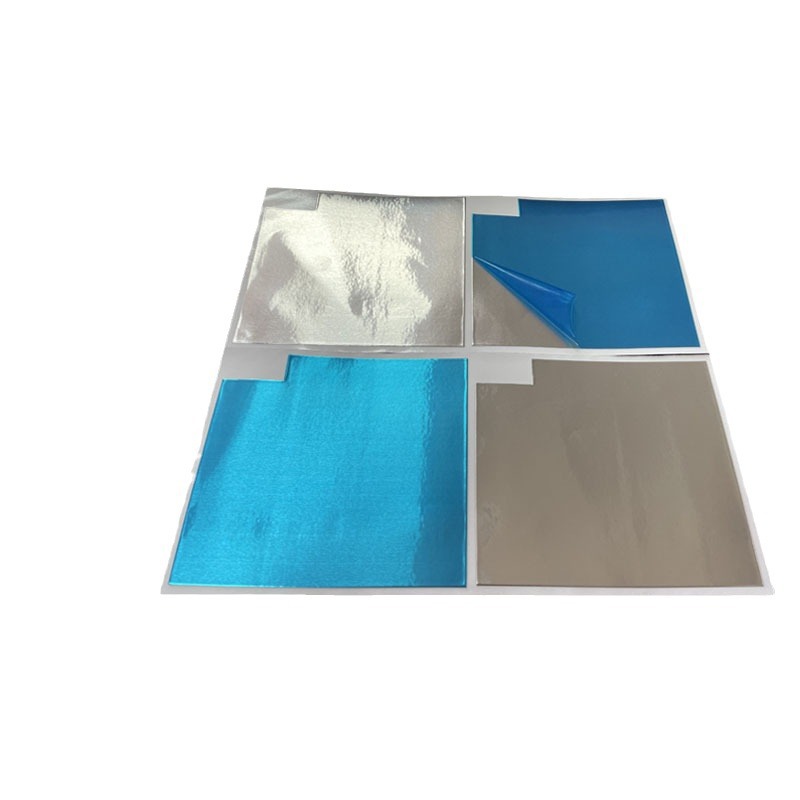 Tin Foil Heat Insulation and Heat Dissipation Pure Aluminum Foil Sheet Aluminum Foil Sticker Shielding Aluminum Foil Paper Aluminum Foil Tape Can Be Cut into Various Shapes