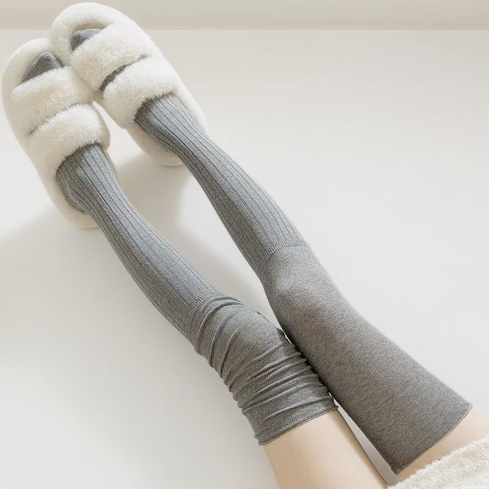 Весенние и летние чулки выше колена для женщин, длинные носки, белые чулки, спliced чулки с защитой колен