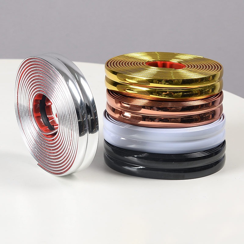 Самоклеящаяся настенная обивка, красивая шовная крайняя полоса, рамка зеркальной двери, оберточная крайняя полоса, декоративная полоса для шкафов, защитная полоса для углов керамической плитки