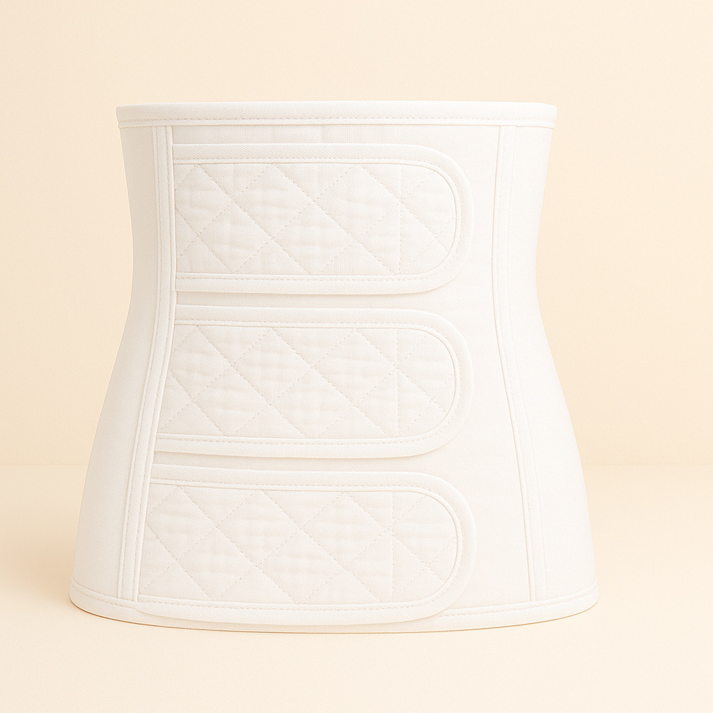 Postpartum Recovery Abdominal Belt, Pure Cotton Breathable Style for Pregnant Women, Suitable for Natural and Cesarean Delivery, Combed Cotton Waist-Cinching, Breathable and Comfortable