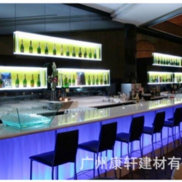 Фабрика акрилового искусственного камня офисная стойка ресепшн специальной формы Corian искусственный камень стойка ресепшн