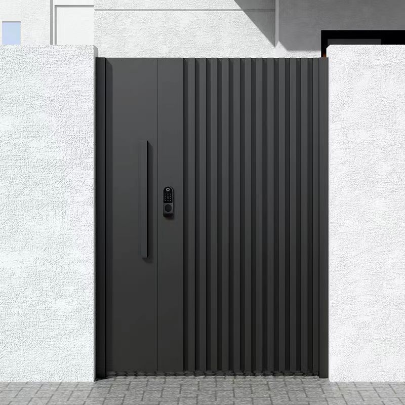 New Chinese-style Aluminum Alloy Door Rural Self-built Home Door Courtyard Door Villa Community Aluminum Art Door
