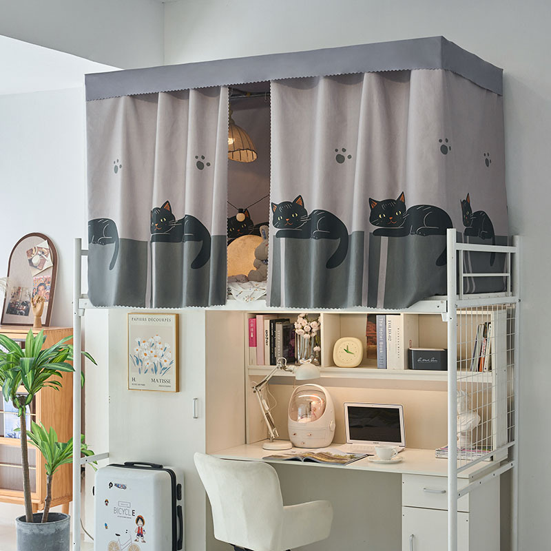 Шторы для кроватей в общежитии, верхняя и нижняя, для мальчиков и девочек, прямая поставка