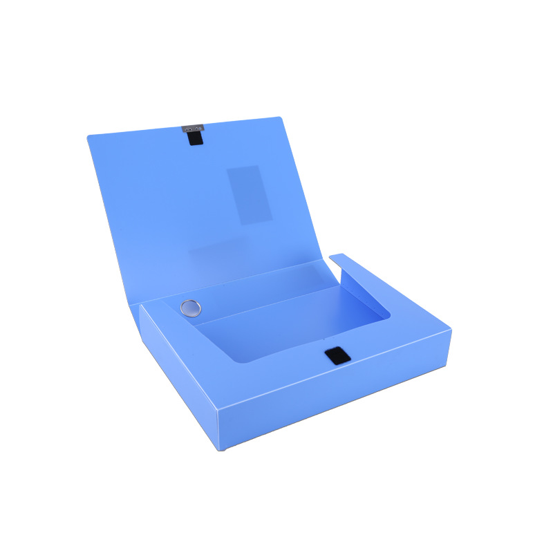 Thickened One-piece Plastic File Box A4 File Box Office Storage Box PP Plastic File Box Data Box